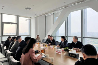 深化交流謀合作 凝心聚力促發(fā)展—建行常德分行到訪(fǎng)財鑫集團